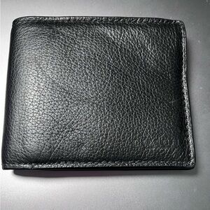 Men’s Coach Wallet Black Leather